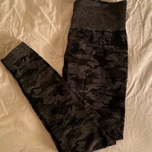 Gymshark black camo leggings